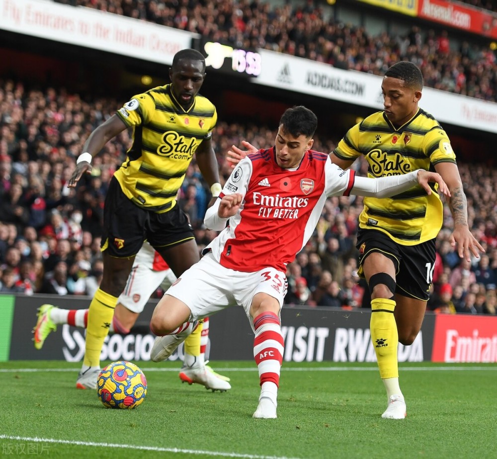 阿森纳主场不敌沃特福德，比托进球助攻畏难全队